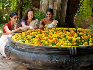 Im Manaltheeram genießen Sie die Herzlichkeit Ihrer indischen Gastgeber
