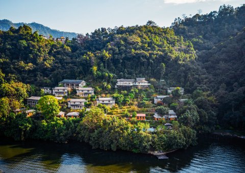 Das Begnas Lake Resort inmitten der Natur